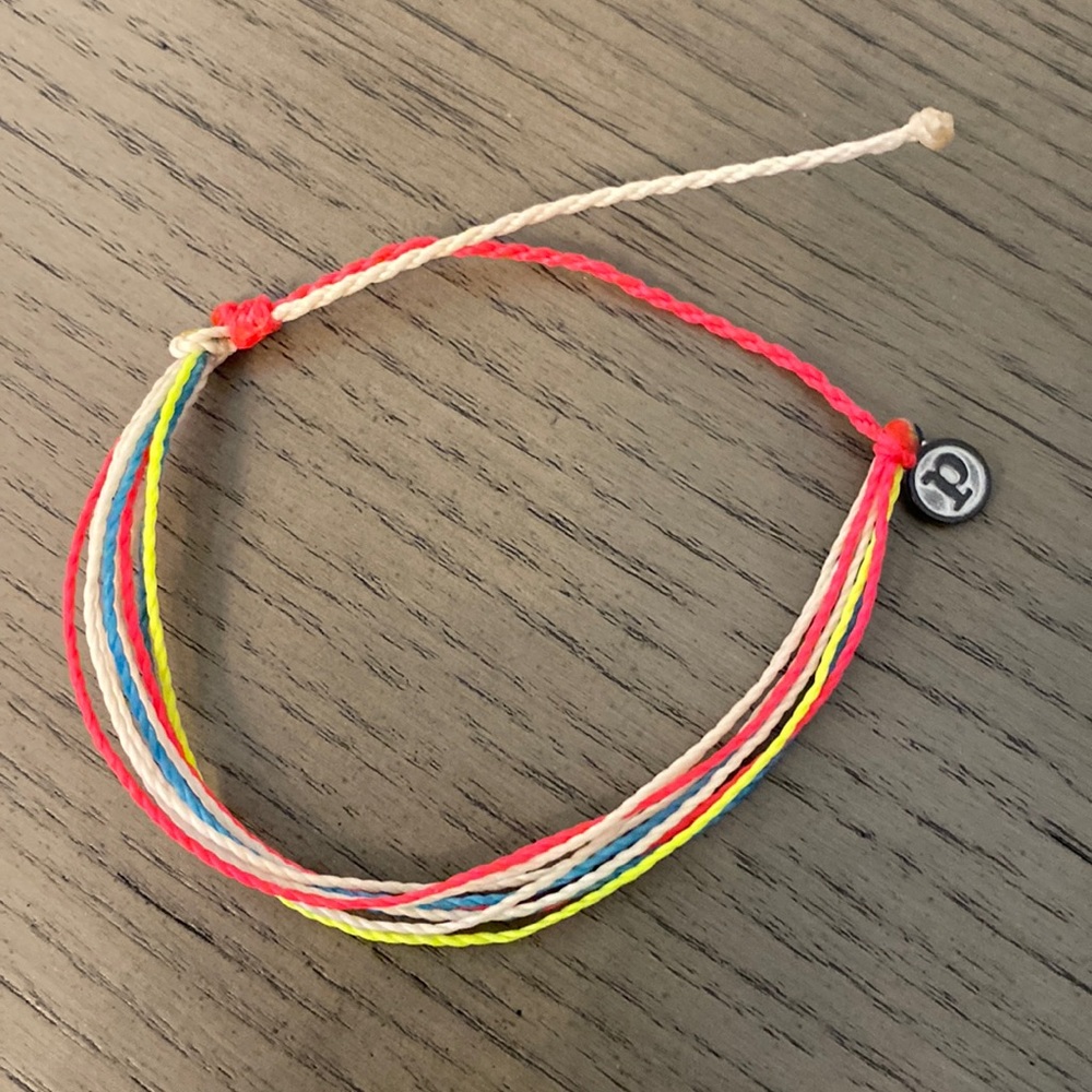 Pura Vida rainbow colored bracelet